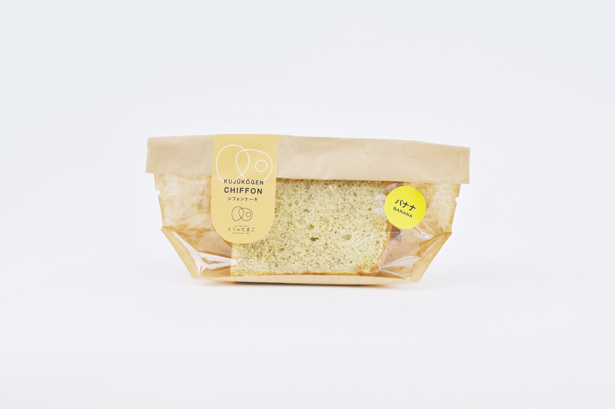 シフォンケーキ　バナナ