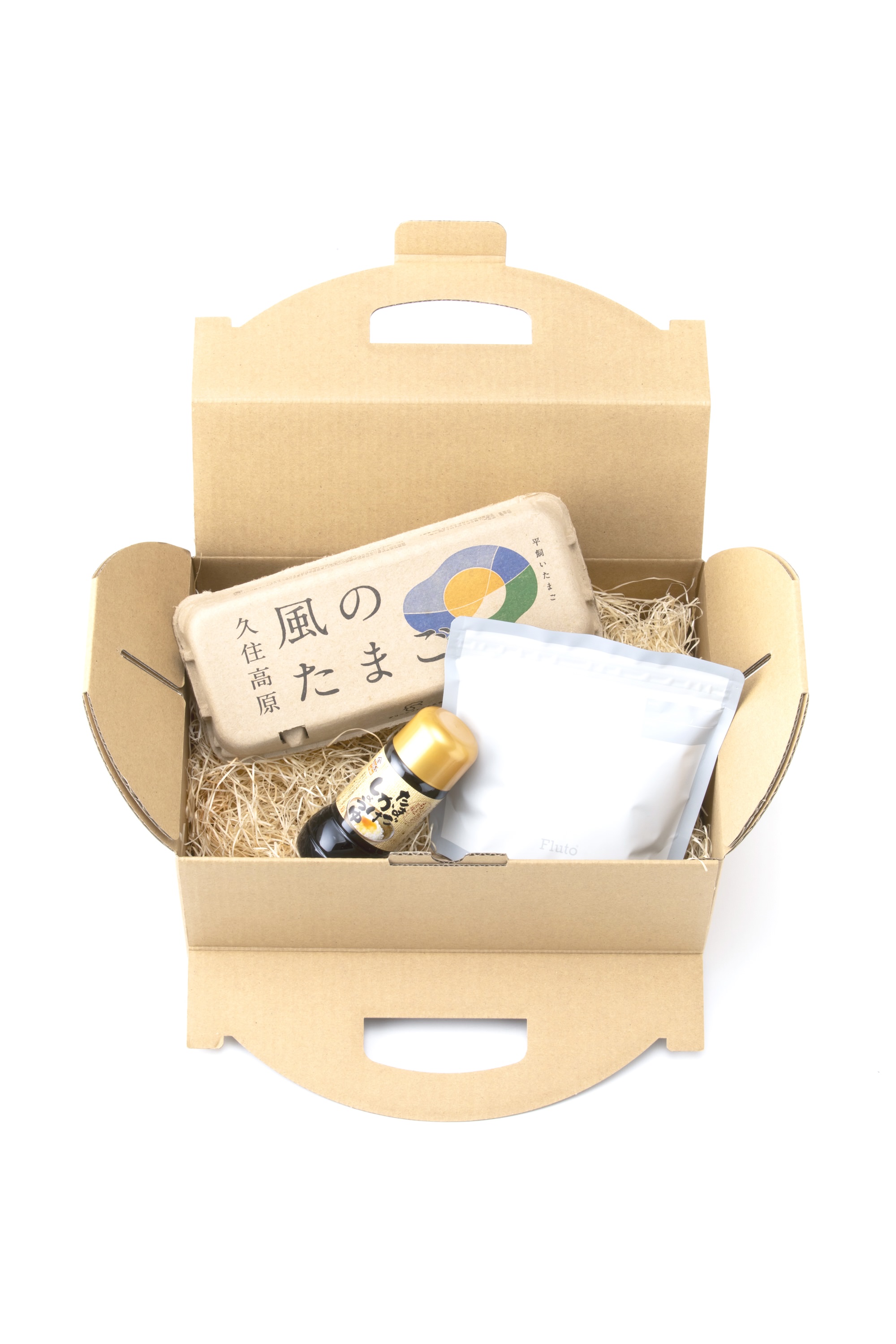 風のたまごかけセット　平飼い無精卵