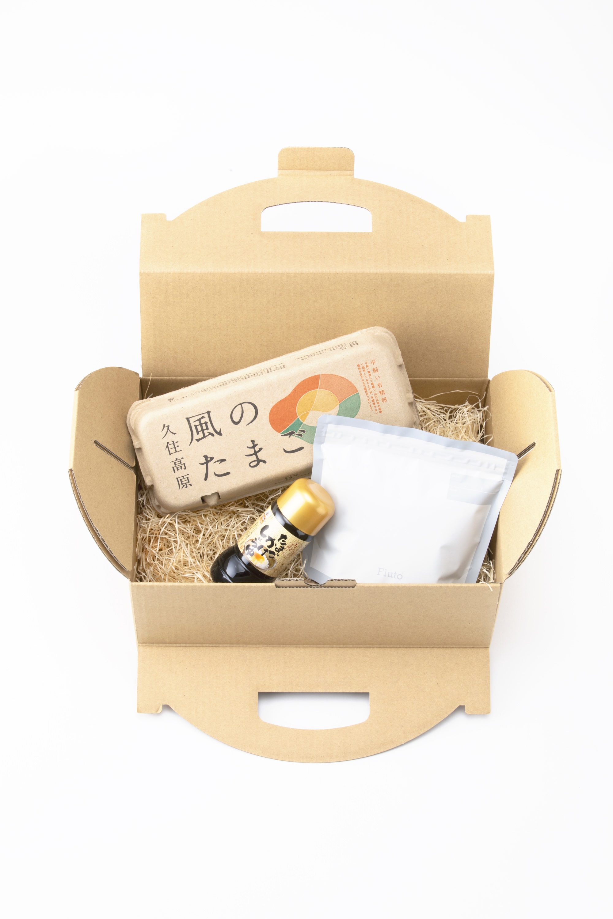 風のたまごかけセット　平飼い有精卵