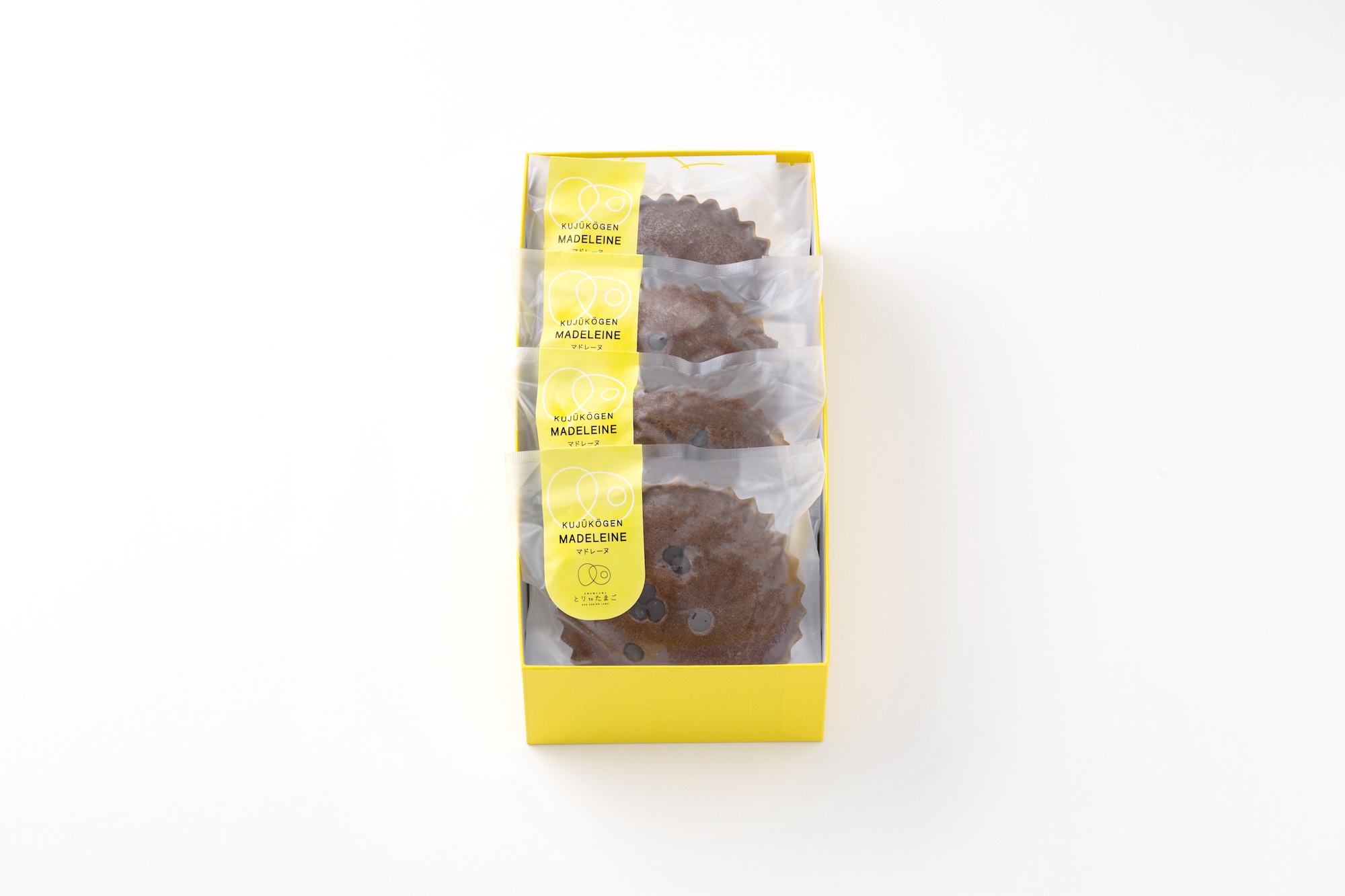 マドレーヌ　4個箱　ショコラ