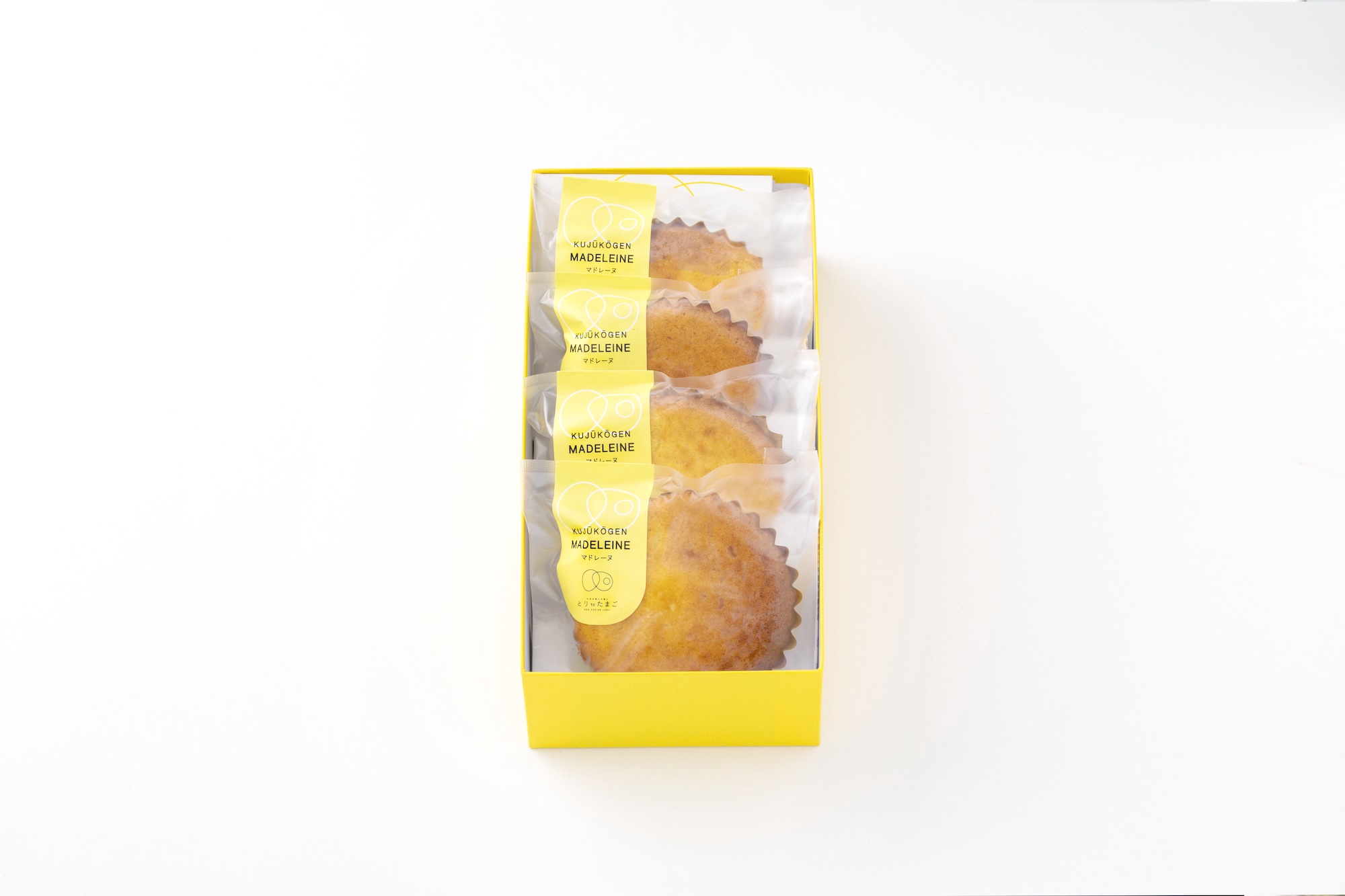 マドレーヌ　4個箱　ミルク