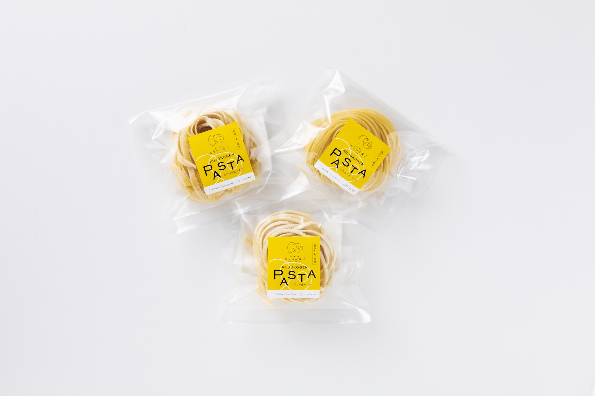 風のたまご生パスタ　3種詰合せ